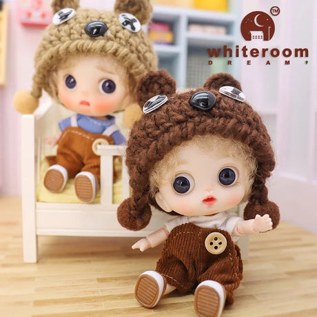 10 cm Mini Jointed Fashion Doll with Outfit