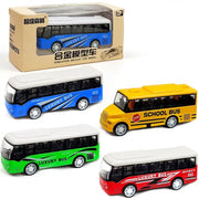 Pull Back Bus Model Toy for Kids