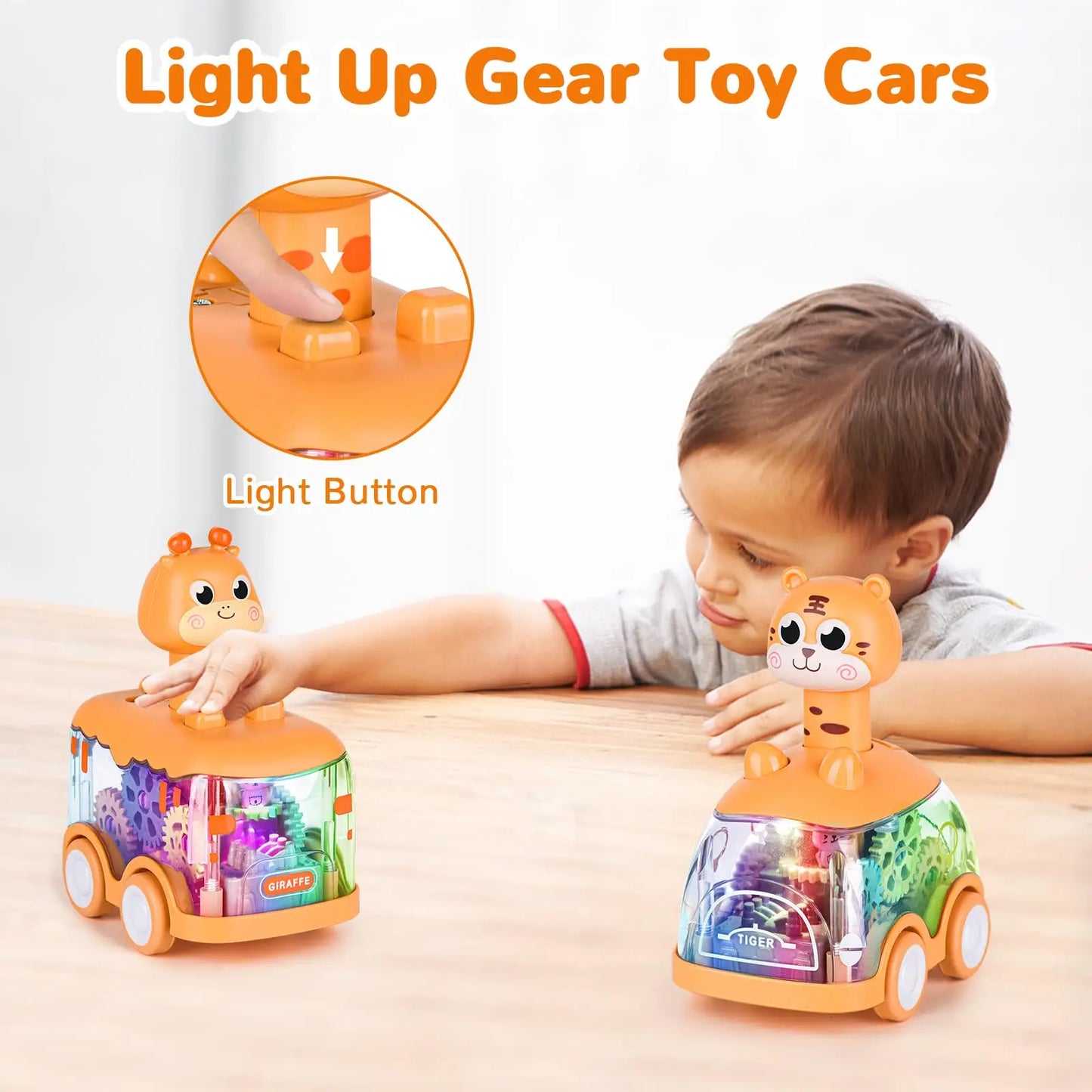 Press and Go Vehicle Toy Car for Kids