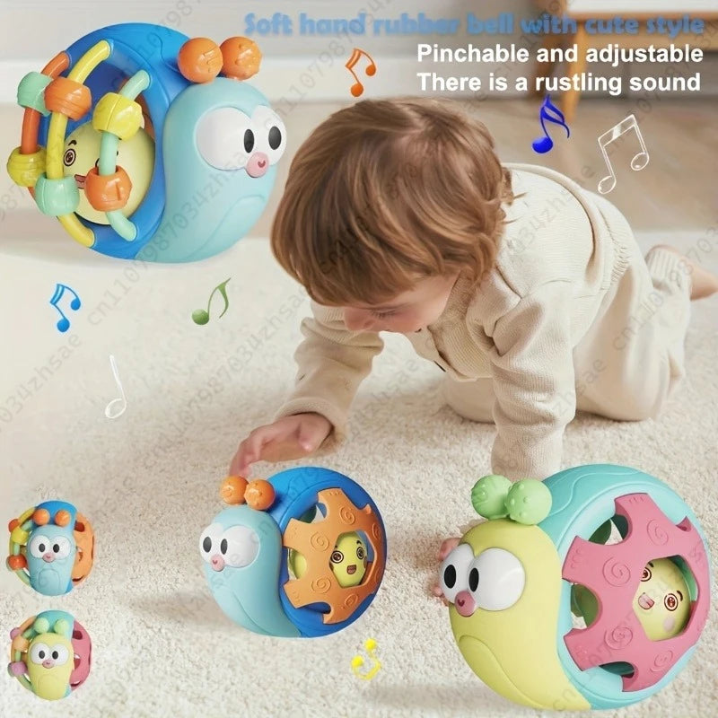 Baby Grasp Ball Rattle Sensory Toy