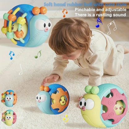 Baby Grasp Ball Rattle Sensory Toy