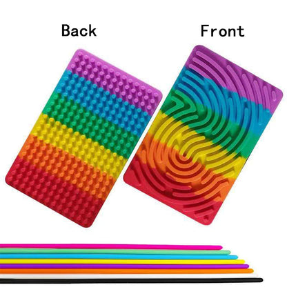 Reusable Sensory Pattern Activity Board