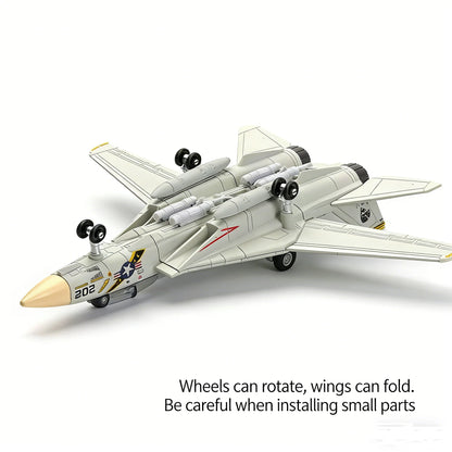 Military Fighter Jet Building Block Model Set