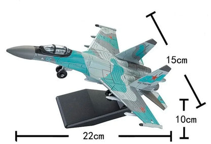 Military Fighter Jet Building Block Model Set