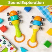 Baby Hand Bell Rattle Sensory Toy