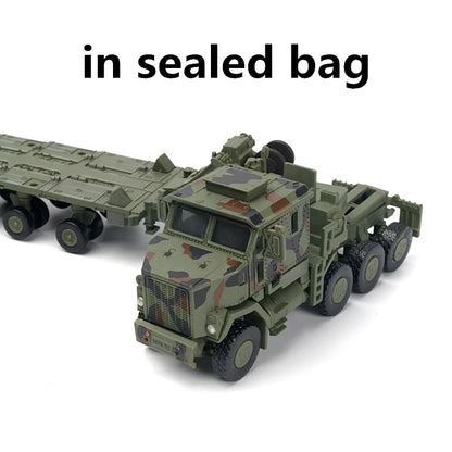 Military Transport Truck Building Block Set