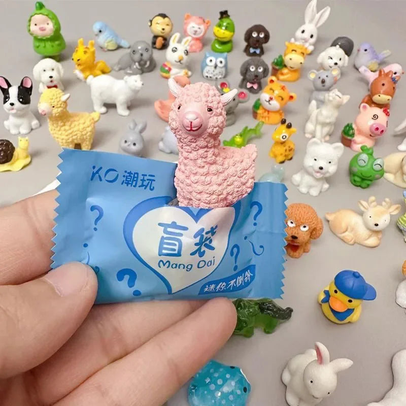 Random Mini Animal Blind Bag Figure Set