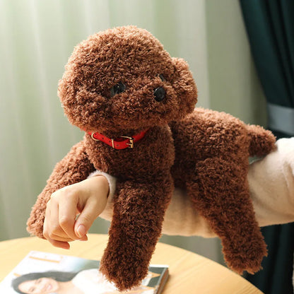 Realistic Puppy Stuffed Plush Toy