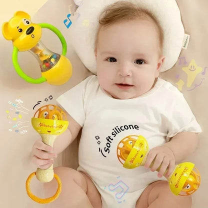 Baby Handheld Rattle Sensory Toy