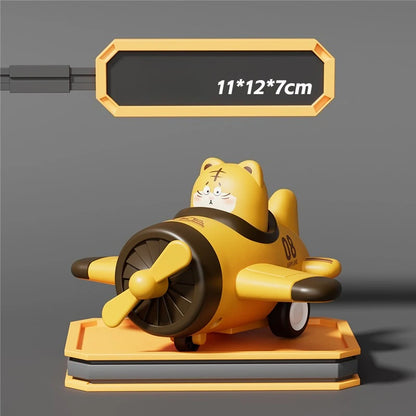 Animal Press and Glide Airplane Toy