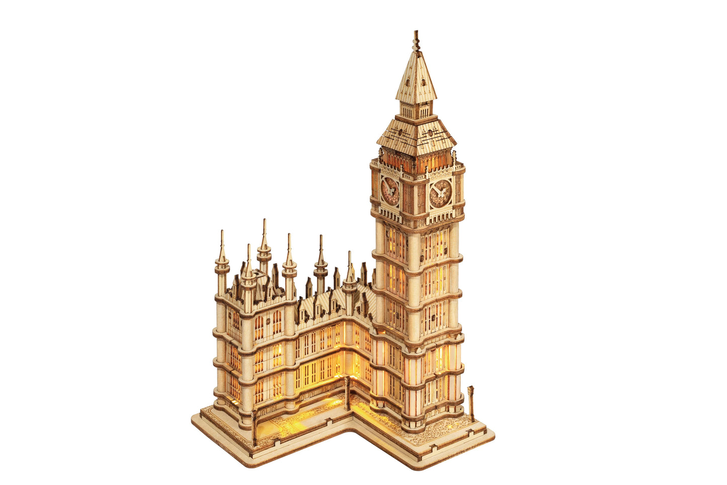 Robotime Wooden Landmark 3D Puzzle Model Kit