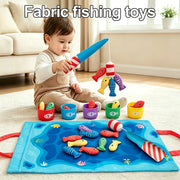 Fabric Fishing Game Set for Kids