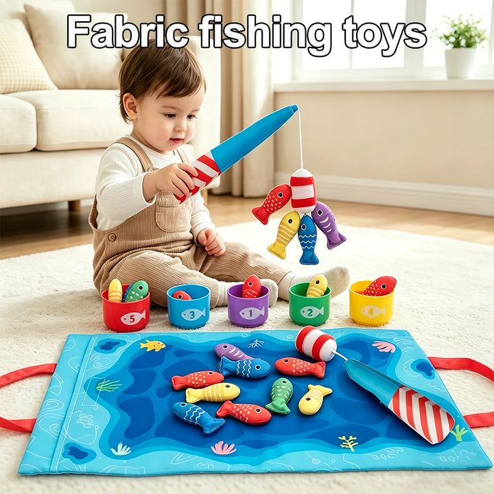 Fabric Fishing Game Set for Kids