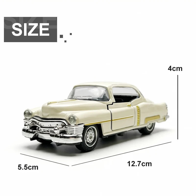 Classic Vintage Die Cast Pull Back Car