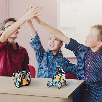 Solar-Powered STEM Robot Building Kit for Ages 14+