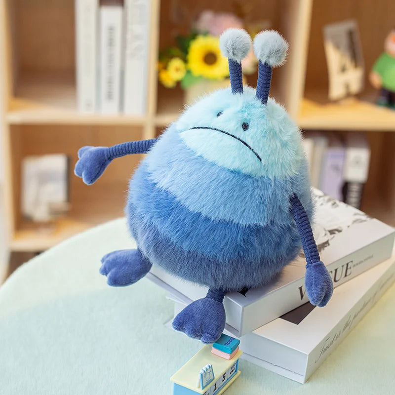 Blue Alien Plush Toy Pillow