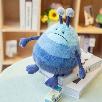 Blue Alien Plush Toy Pillow