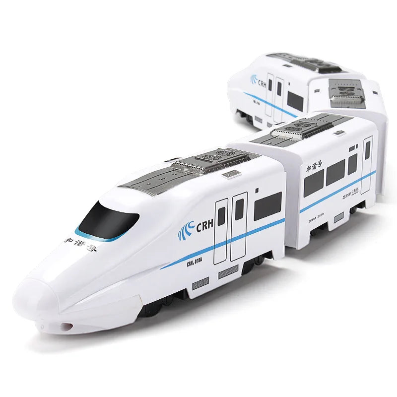 High Speed Railway Train Toy with Lights and Sound
