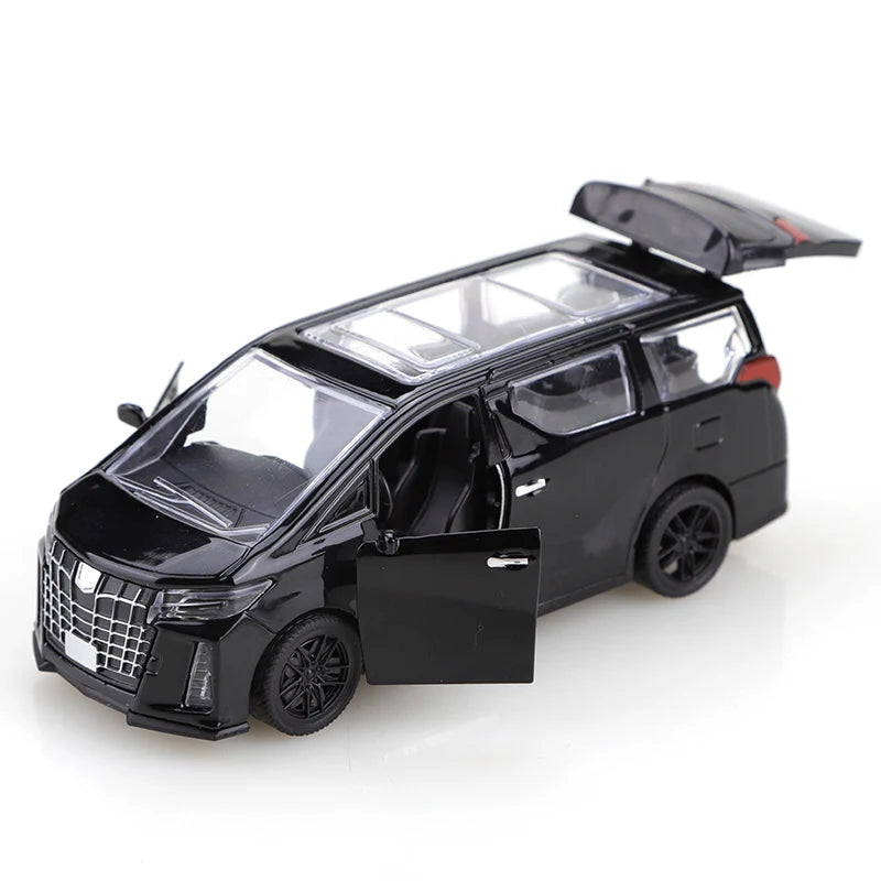 Die Cast Pull Back Minivan Toy
