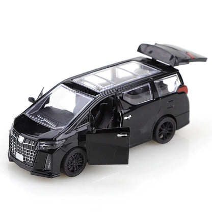 Die Cast Pull Back Minivan Toy