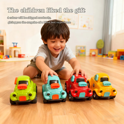 Toddler Inertia Toy Car with Rotating Accessory