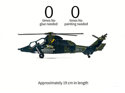 Military Helicopter Snap Fit Model Kit