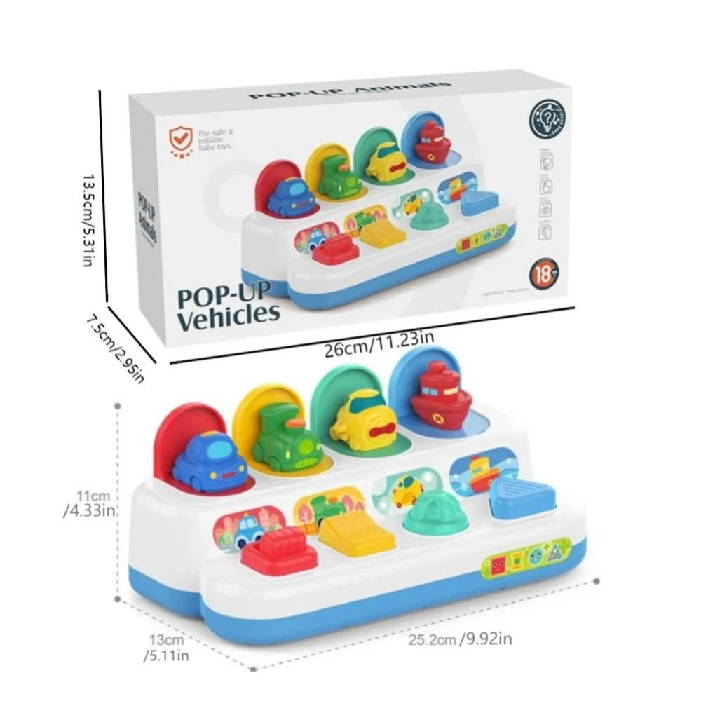 Interactive Pop-Up Switch Activity Toy for Toddlers