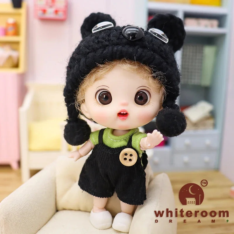 10 cm Mini Jointed Fashion Doll with Outfit