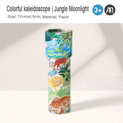 Colorful Rotating Kaleidoscope Toy for Kids