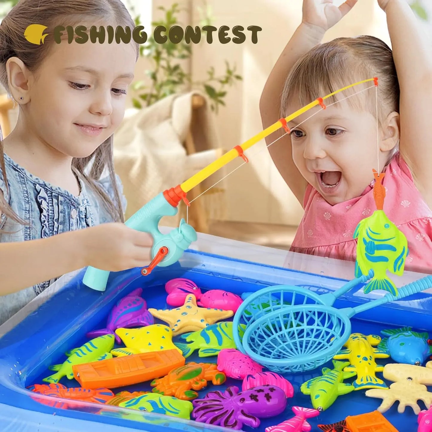 Magnetic Fishing Game Set for Kids
