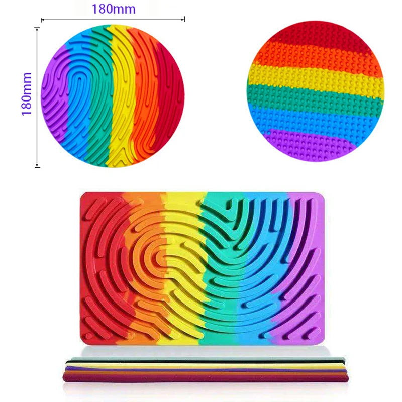 Reusable Sensory Pattern Activity Board