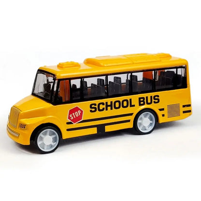 Pull Back Bus Model Toy for Kids