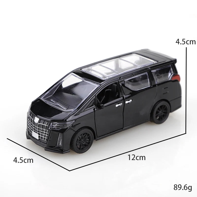 Die Cast Pull Back Minivan Toy