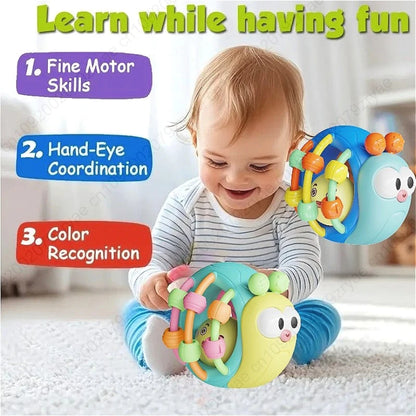 Baby Grasp Ball Rattle Sensory Toy
