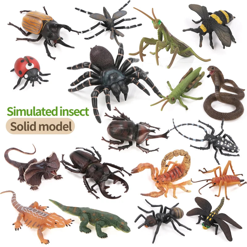 Realistic Insect and Small Wildlife Figure