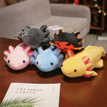 Colorful Axolotl Plush Toy