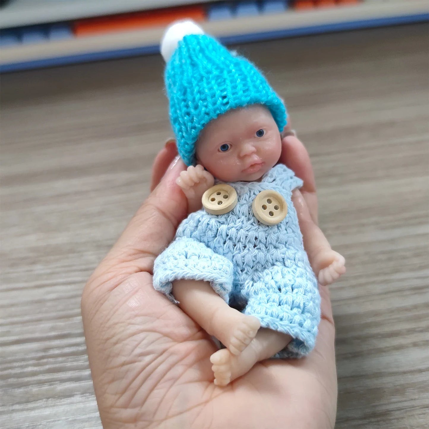 4.5 Inch Full Silicone Mini Reborn Baby Doll