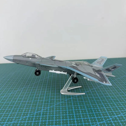 Military Fighter Jet Building Block Model Set