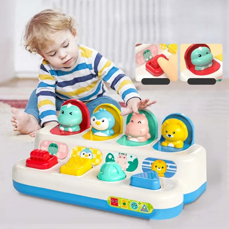 Interactive Pop-Up Switch Activity Toy for Toddlers