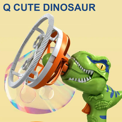 Dinosaur Automatic Bubble Gun for Kids