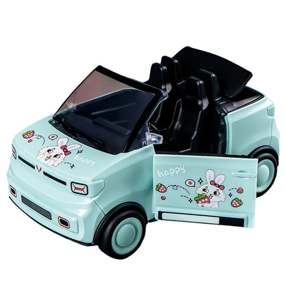 Mini Inertia Powered Car Toy with Opening Doors