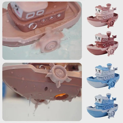 Wind-Up Clockwork Steamer Water Toy