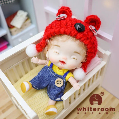 10 cm Mini Jointed Fashion Doll with Outfit