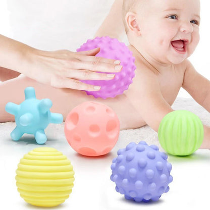 Textured Sensory Ball and Shape Set for Babies