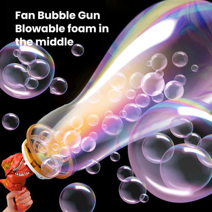 Dinosaur Automatic Bubble Gun for Kids