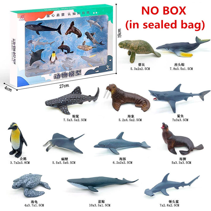 12 Piece Animal Figure Set