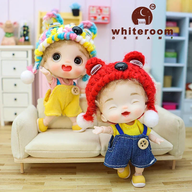 10 cm Mini Jointed Fashion Doll with Outfit