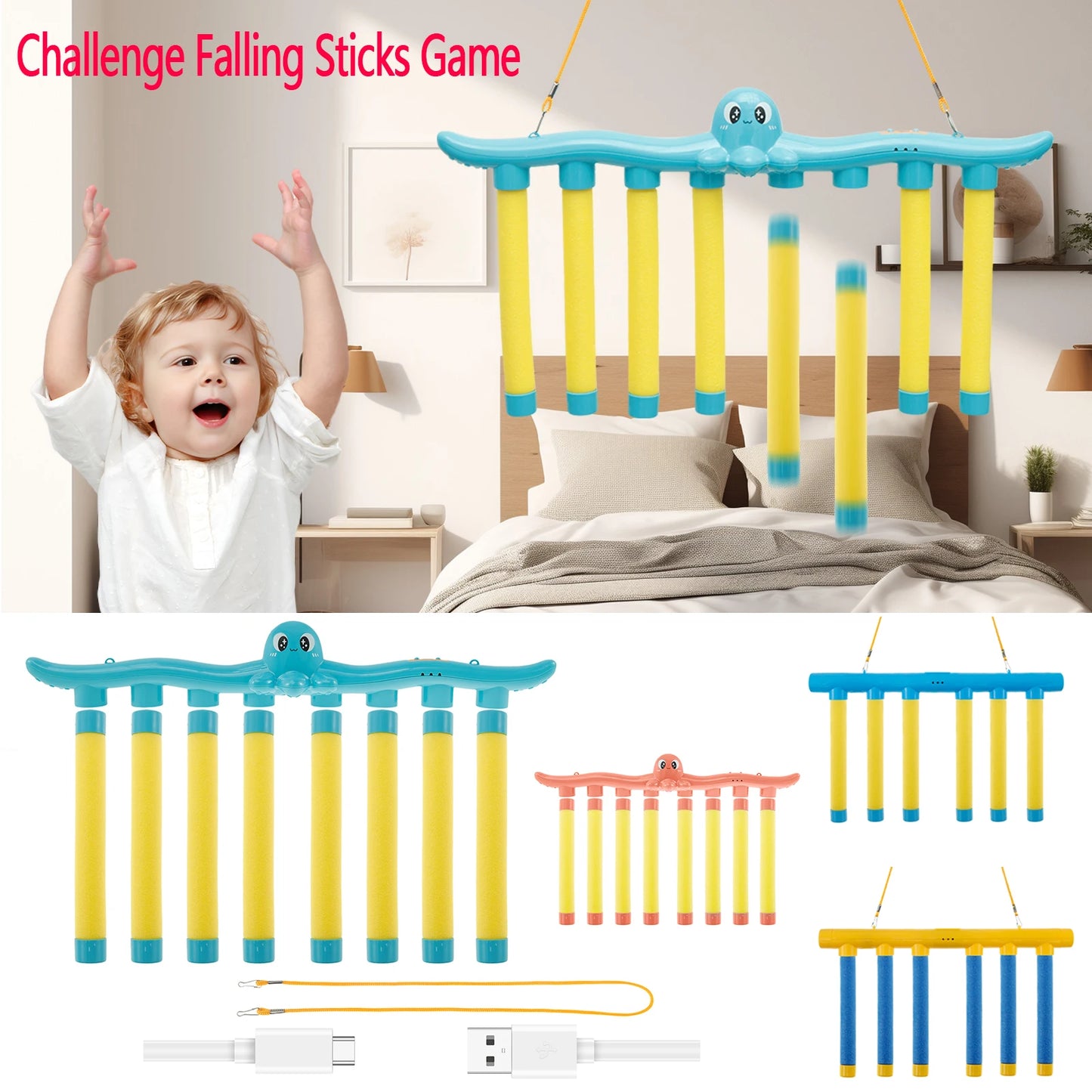 Falling Stick Catching Game for Kids
