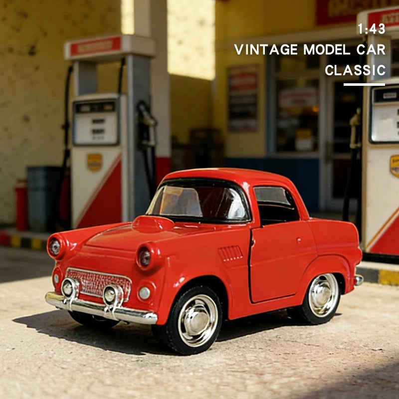 Vintage Die Cast Pull Back Car Model