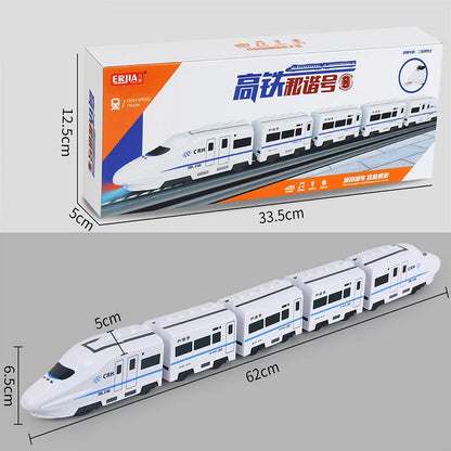High Speed Railway Train Toy with Lights and Sound